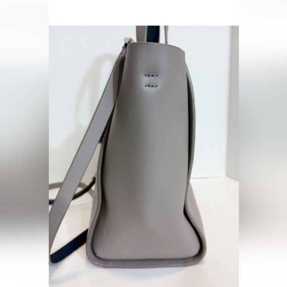 SOLD Kate Spade Magnolia Street Mina taupe leather crossbody satchel purse - Picture 5 of 14